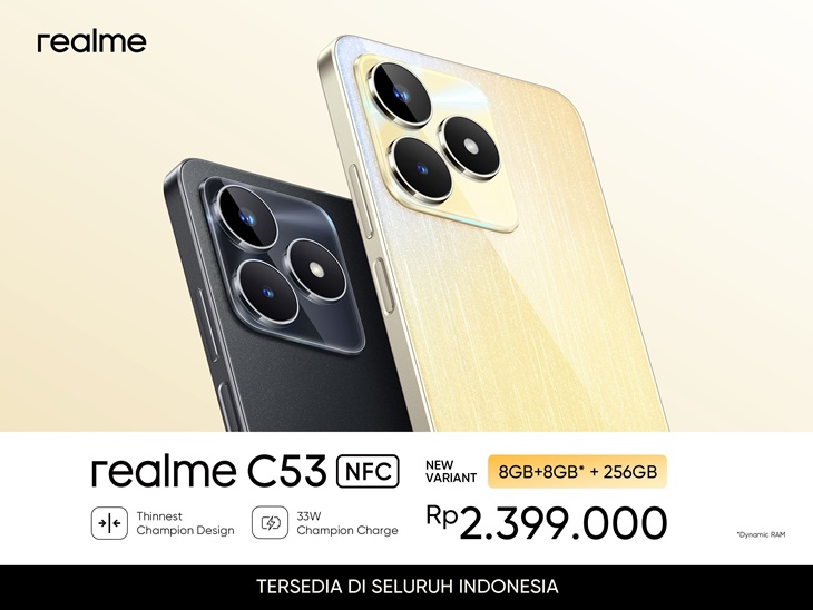 realme C53 Resmi Hadir di Indonesia