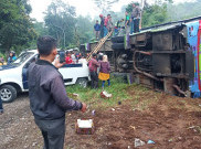 Korlantas Polri Bantu Penyelidikan Kecelakaan Maut Bus di Subang