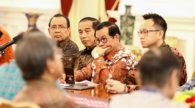 Di Depan Pengurus INTI, Jokowi Paparkan Rencana Pembangunan SDM Besar-besaran