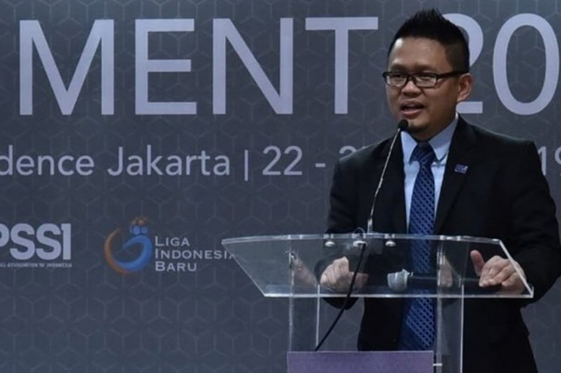Manajer Kompetisi PT Liga Indonesia Baru (LIB), Asep Saputra (Antara/dok. Pribadi)	