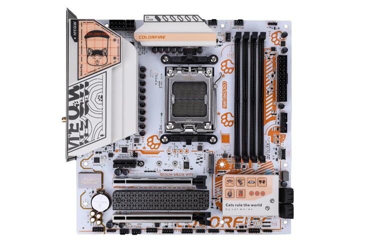 Colorful Luncurkan Motherboard Ciamik, Perluas Seri COLORFIRE MEOW
