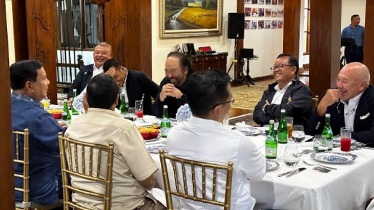Prabowo dan Surya Paloh Saling Menghormati Keputusan Masing-Masing