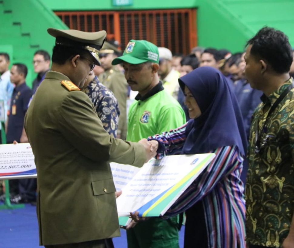 Peringati Bulan Keselamatan Kerja, Anies Ingin Tingkat Kecelakaan Kerja Turun