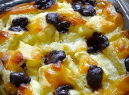 Pudding Roti Kelapa Muda nan Manis untuk Berbuka