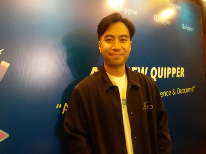 Vidi mengaku senang dengan kolaborasi ini (Foto: MP/IFTINAVIA PRADINANTIA)