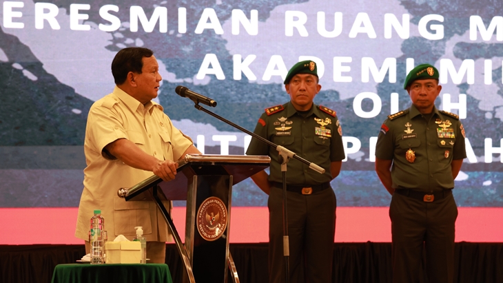 Prabowo: Saya Tak Mau Ada Budaya Bully dan Menekan Junior di Militer