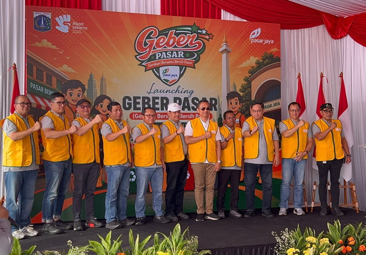 Pasar Jaya Luncurkan Gerakan GEBER di 146 Pasar, Jadi Solusi Pembatasan Sampah ke Bantargebang