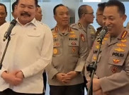Ketemu Kapolri, Jaksa Agung: jangan Berpikir Kami Rival