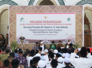 Presiden Jokowi Dikukuhkan Sebagai Keluarga Kehormatan Ponpes Al-Amien