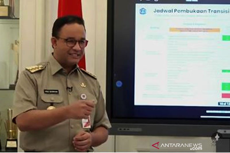 Anies Klaim Kasus Corona di DKI Terkendali