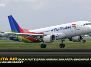 Buka Penerbangan Setiap Hari ke Singapura, Pelita Air Ingin Perbanyak Wisatawan Asing ke Indonesia