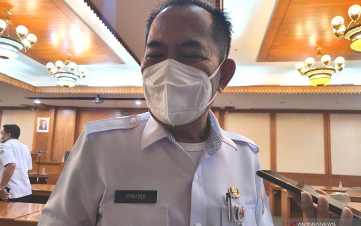 Plh Wali Kota Jakarta Pusat Irwandi. (ANTARA/Livia Kristianti)