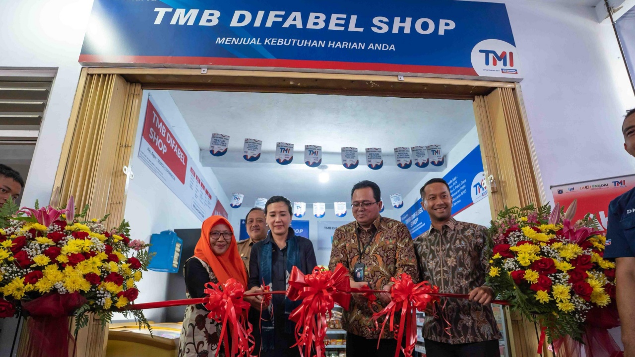 Bank Jakarta dan Indogrosir Resmikan Toko Mandiri Difabel, Bantu Bangun Ekosistem UMKM 