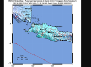 Gempa Magnitudo 5,8 Guncang Sukabumi, Terasa hingga Bandung dan Jakarta