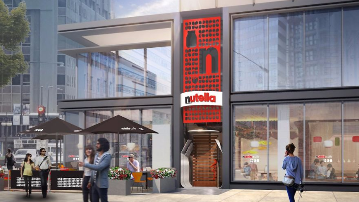 Nutella Café Pertama Dunia Hadir di Chicago