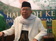 Sambangi Pesantren, Ma'ruf Amin Ajak Santri Berantas Radikalisme