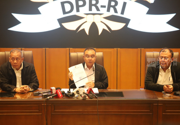 Pimpinan DPR Tanggapi Tuntutan Rakyat 17+8 Indonesia Berbenah di Jakarta