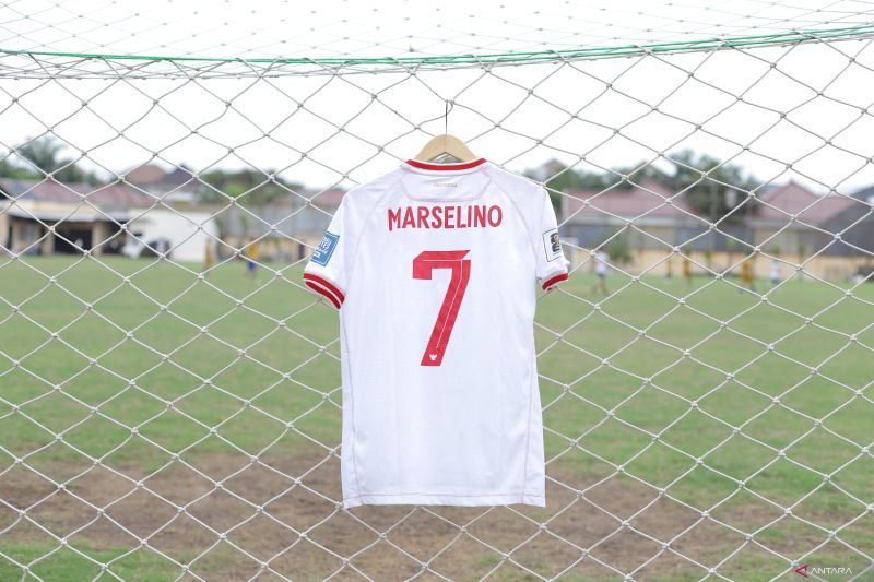 Jersey Marselino Ferdinan saat Cetak 2 Gol Lawan Arab Bakal Dilelang, Hasilnya untuk Keperluan Renovasi Sekolah di Surabaya