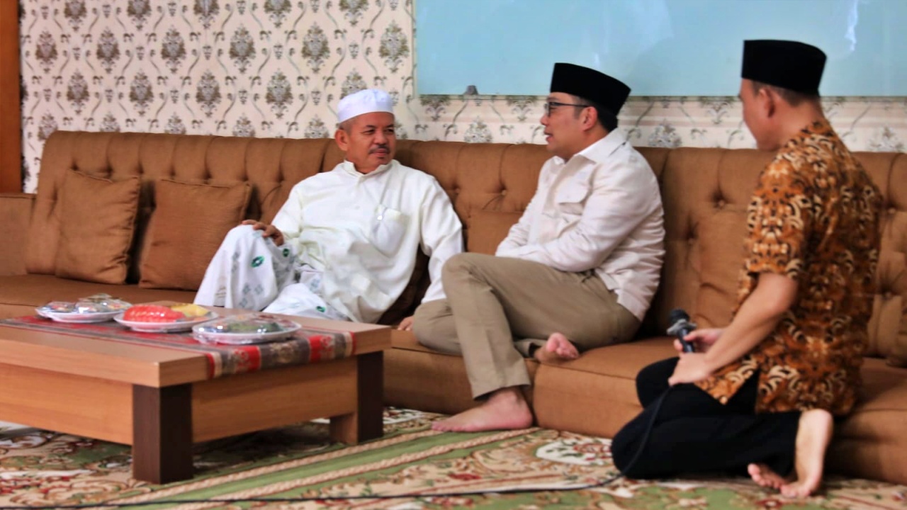 Sowan ke Ponpes Daarul Ishlah Kalibata, RK Dapat Doa dan Wejangan 