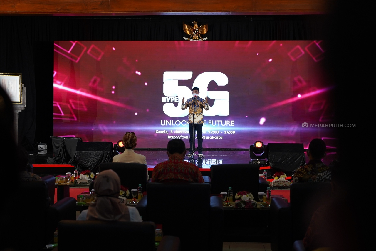 Launching 5G di Solo, Menkominfo Johnny: Jangan Dimanfaatkan untuk Radikalisme
