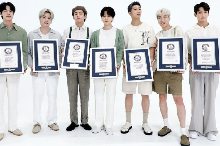 BTS Masuk Hall of Fame Guinness World Records 2022