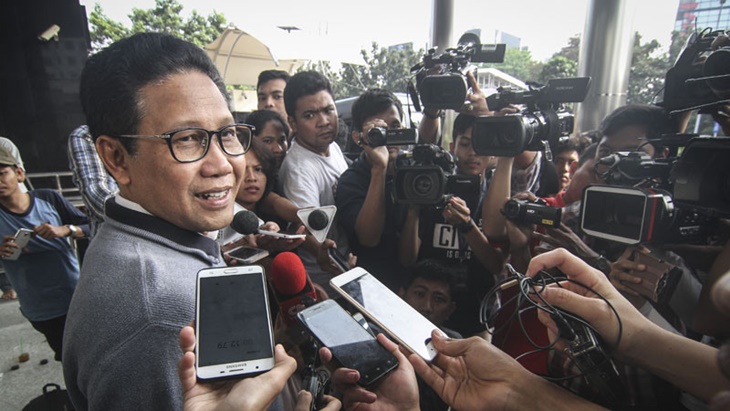 Mendes PDTT Abdul Halim Iskandar di KPK