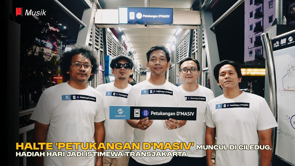 Halte 'Petukangan D'Masiv' Muncul di Ciledug, Hadiah Hari Jadi Istimewa Transjakarta