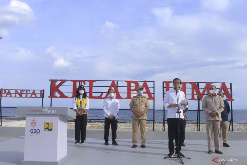 Telan Biaya Rp 80 Miliar, Jokowi Berharap Ubah Wajah Destinasi Wisata Kupang