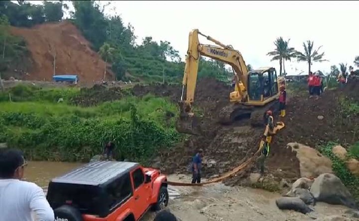 Kondisi Mobil Jeep Rubicon milik Bupati Karanganyar Juliyatmono