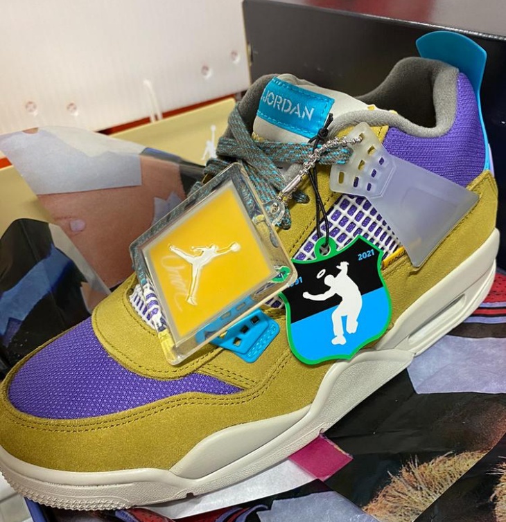Union LA x Air Jordan 4 "Desert Moss". (Foto Hypebeast) .jpg