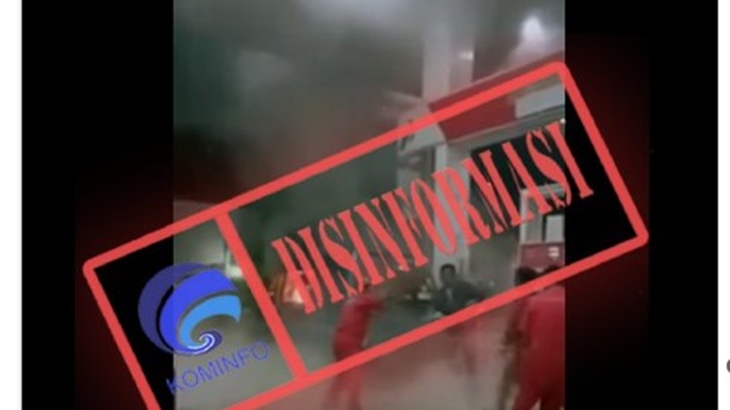 [HOAKS atau FAKTA]: Mobil Terbakar di SPBU karena Isi BBM Pakai Aplikasi MyPertamina