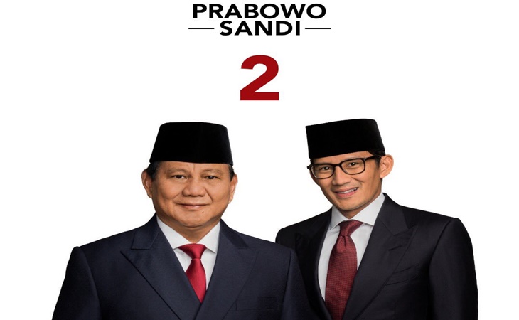  Pilpres 2019: Prabowo-Sandi Ungguli Jokowi-Ma'ruf di Provinsi Ini