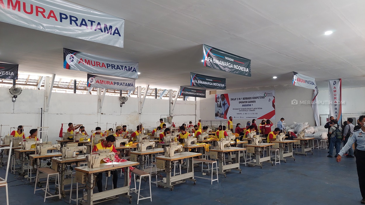 Industri Garmen di Dalam Tahanan Rutan Surakarta, Ubah Penjahat Jadi Penjahit
