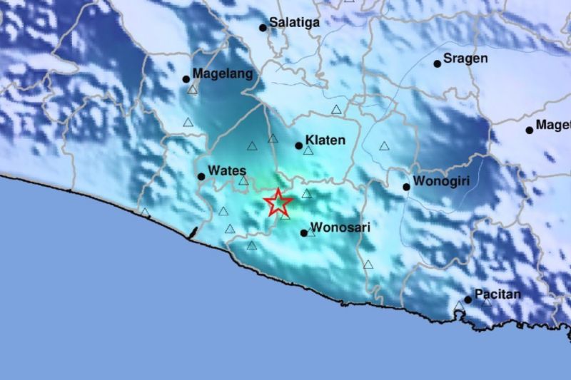Gempa Bumi Magnitudo 4,5 Guncang Bantul Yogyakarta, Bikin Panik