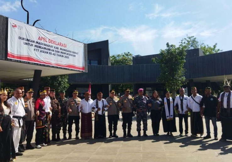 Masyarakat Manggarai Barat Dukung Suksesi KTT ASEAN ke-42