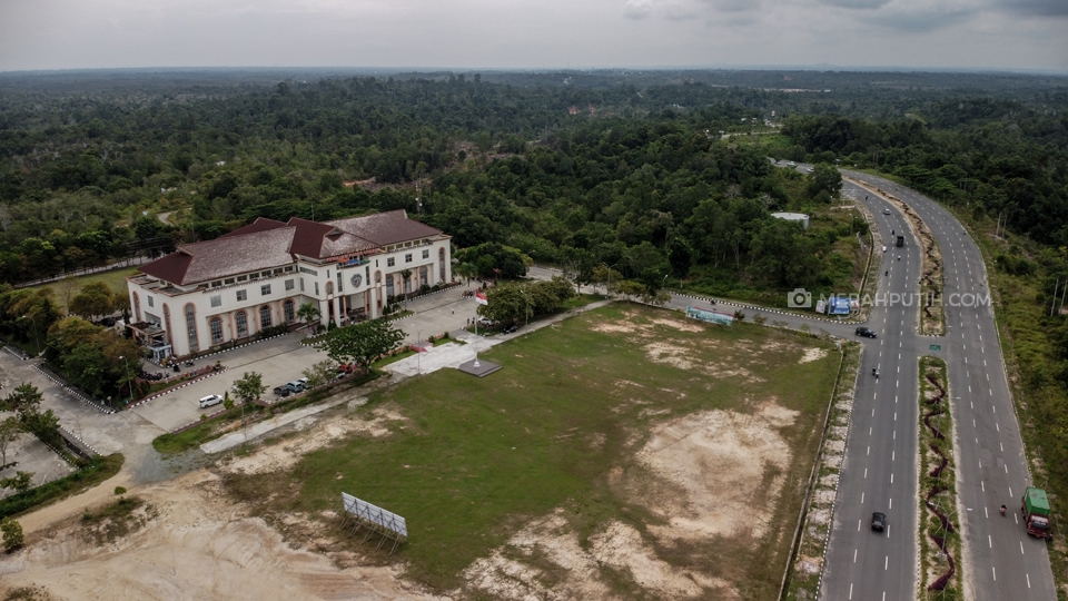Foto Udara Wilayah Kabupaten Penajam Paser Utara