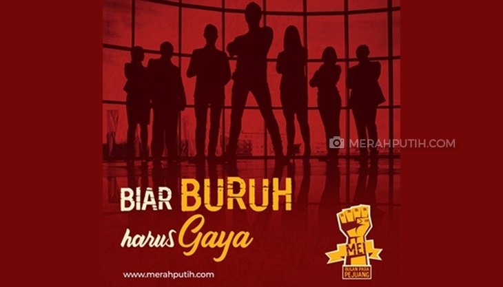 Penuh Perjuangan, Aksi Buruh untuk Hidup Nyaman dan 'Enjoy'