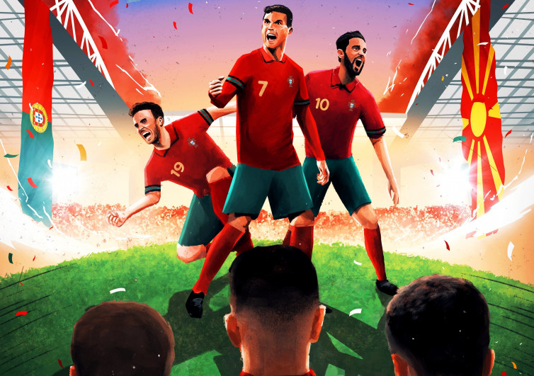 Prediksi Portugal Vs Makedonia Utara: Tim Singa Merajut Asa ke Piala Dunia 2022