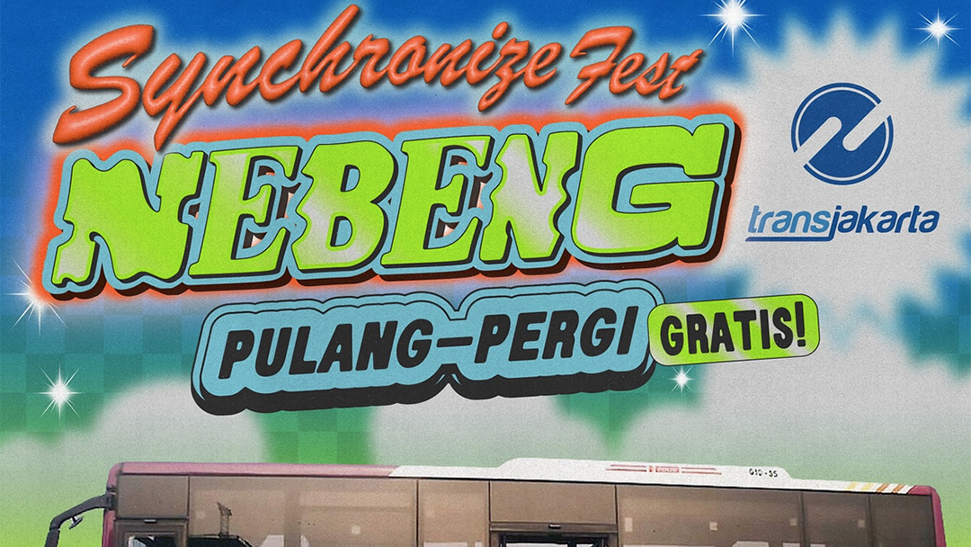 Nonton Synchronize Fest, Nebeng TransJakarta Aja