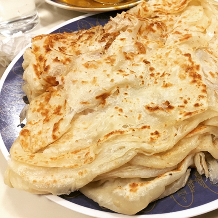Roti canai makanan khas dari Aceh. (Foto: Instagram @mukasash)