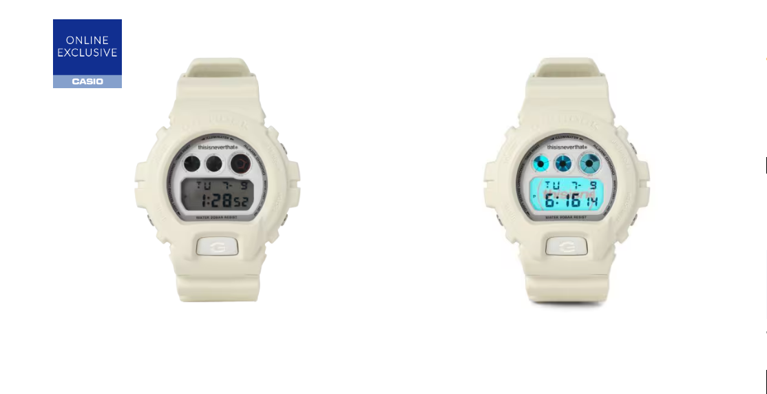G-Shock x thisisneverthat Luncurkan DW-6900TNT24-7, Bawa Sentuhan Baru