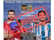 [HOAKS atau FAKTA]: Tiket Termurah Indonesia vs Argentina Rp 1,3 Juta
