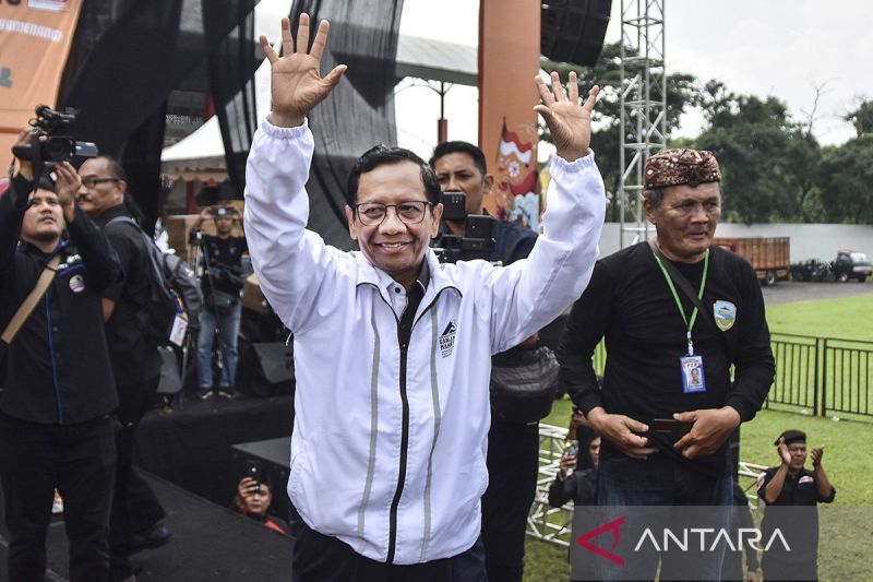 Di Lampung, Mahfud Umumkan Pengunduran Diri dari Kabinet Jokowi-Ma'ruf