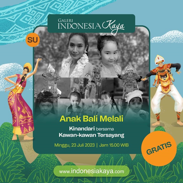 Rayakan Hari Anak, Galeri Indonesia Kaya Hadirkan 2 Pertunjukan Menarik