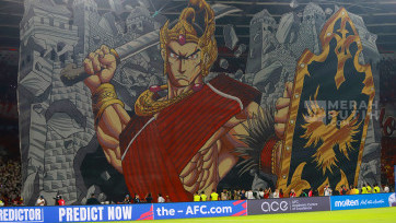 Wajah Gahar Koreografi Gatot Kaca Dukung Laga Timnas Indonesia Lawan China di Stadion GBK