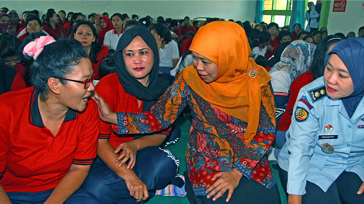 Mensos Salut dengan Psikologi Fisik Brimob Korban Penikaman