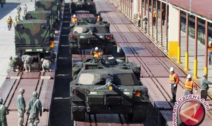 AS Bakal Kirim Puluhan Tank Abrams M1 ke Ukraina
