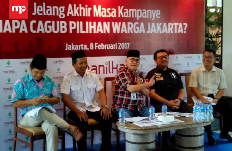 Hasil Survei Manilka, Agus-Sylvi Tertinggi