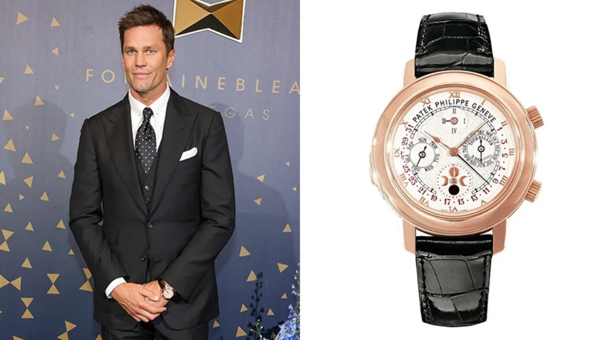 Gagahnya Tom Brady dengan Setelan Tiga Potong dan Patek Philippe di Las Vegas