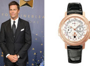 Gagahnya Tom Brady dengan Setelan Tiga Potong dan Patek Philippe di Las Vegas 